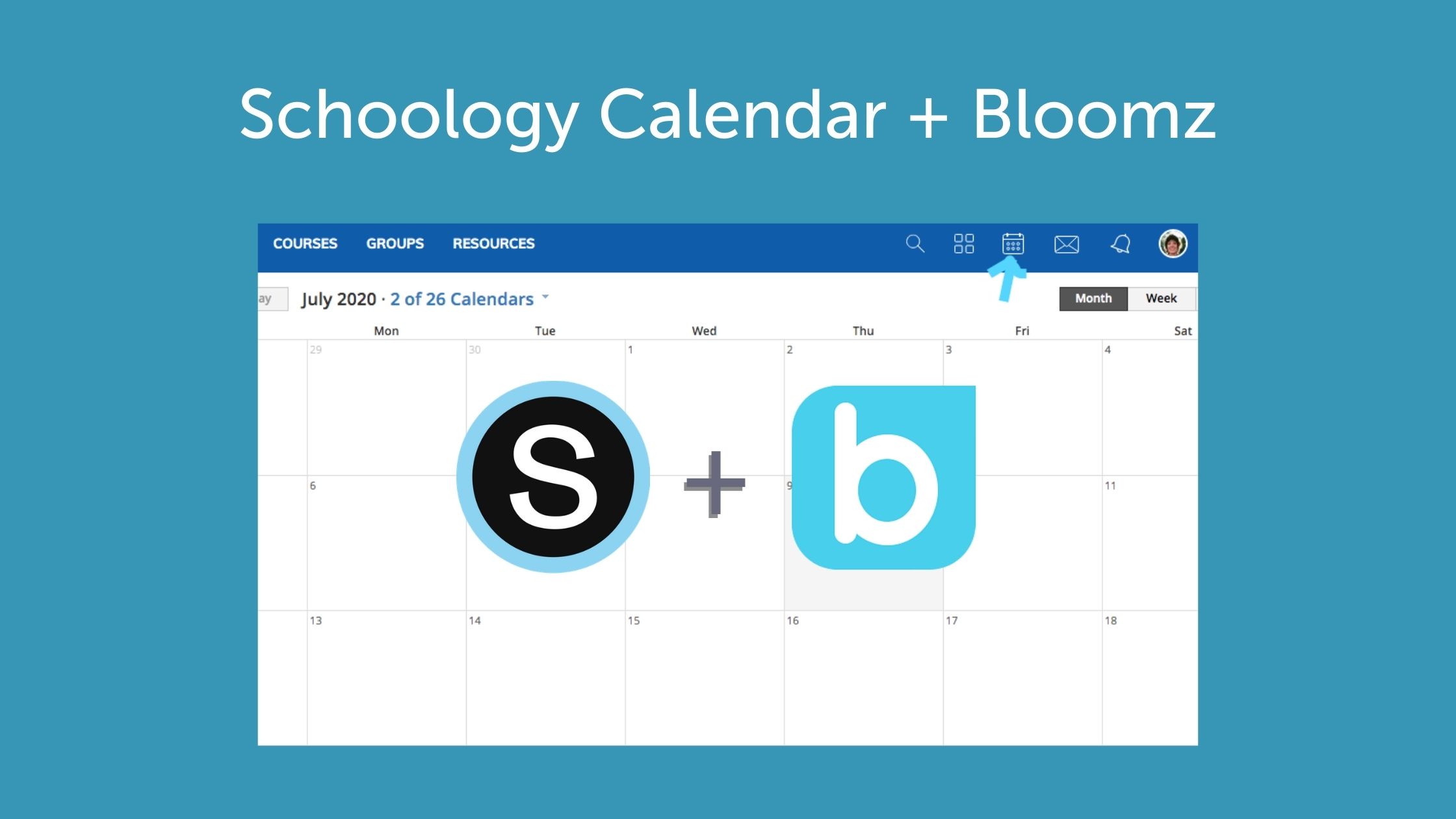 Syncing Your Schoology Calendar with Bloomz